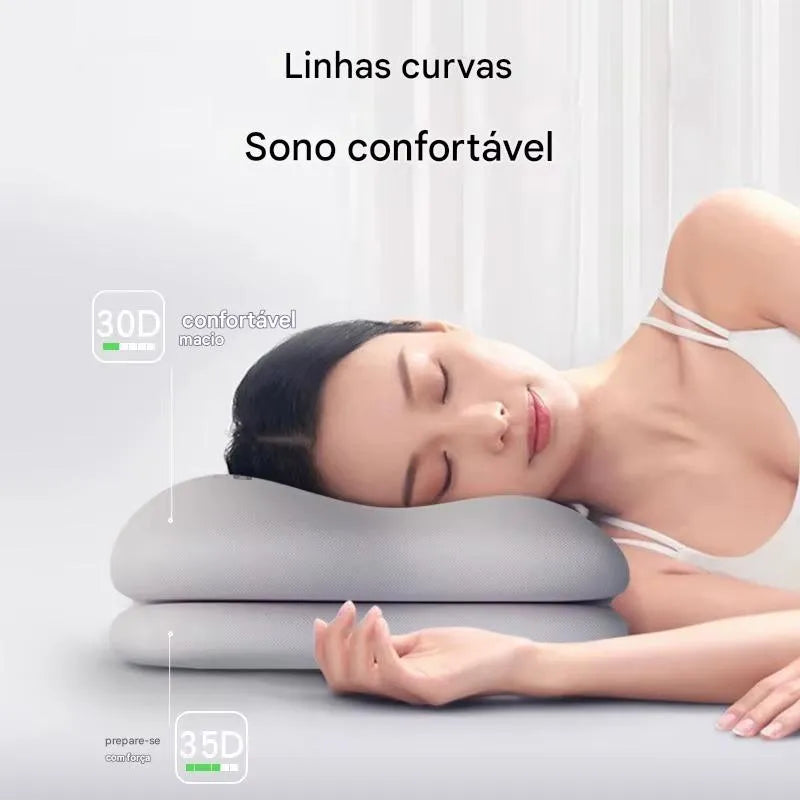 Travesseiro Ergonômico de Suporte Multizonal Ortoluxxe
