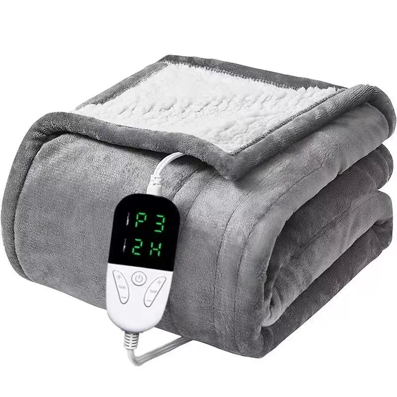 Cobertor Elétrico Macio com Ajuste de Temperatura
