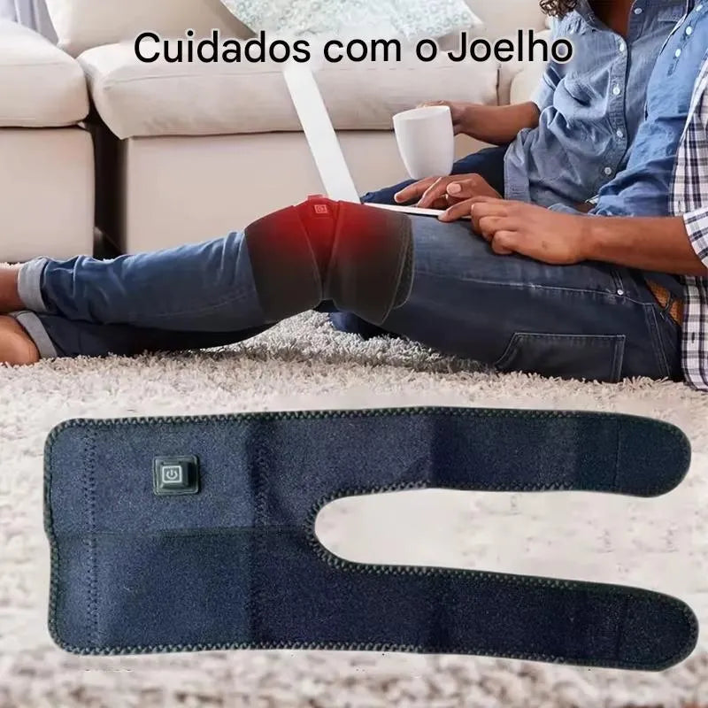 Cinta Massageadora Térmica para Joelhos