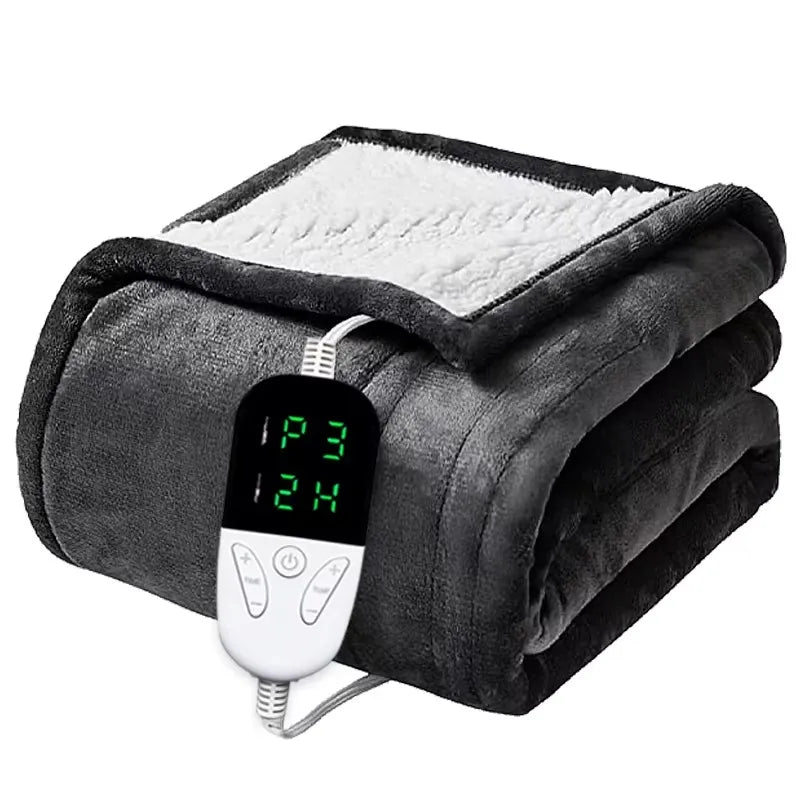 Cobertor Elétrico Macio com Ajuste de Temperatura