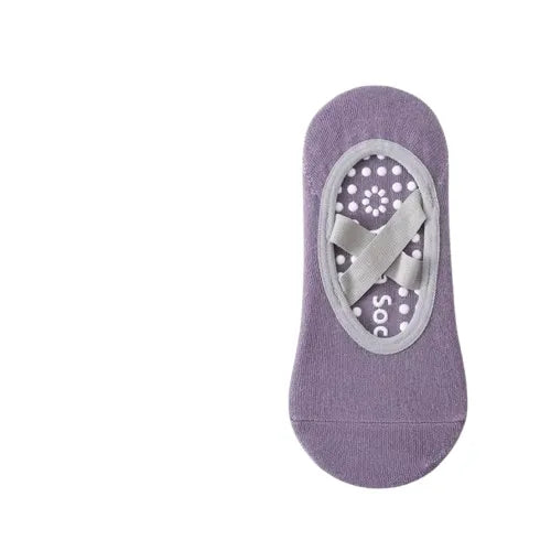 Meias Antiderrapantes Profissionais para Yoga e Pilates