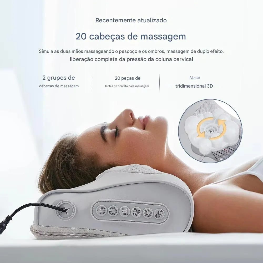 Almofada Massageadora Cervical
