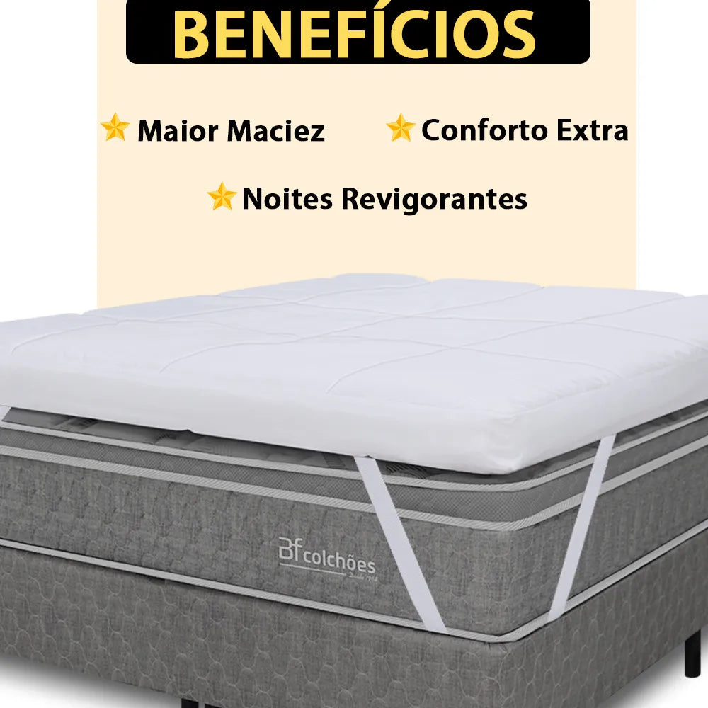 Pillow Top Casal Premium Blantions Ortoluxxe