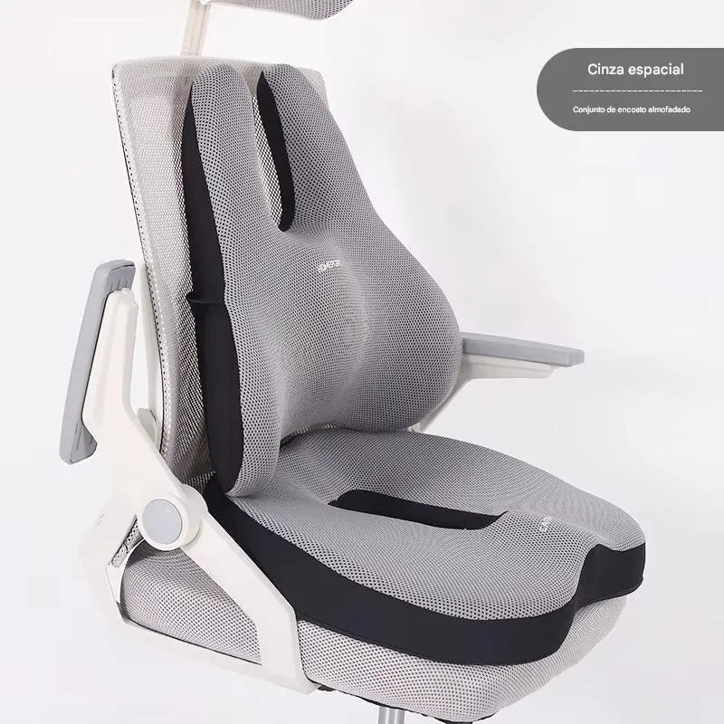 Almofada de Assento Memory Foam com Suporte Lombar