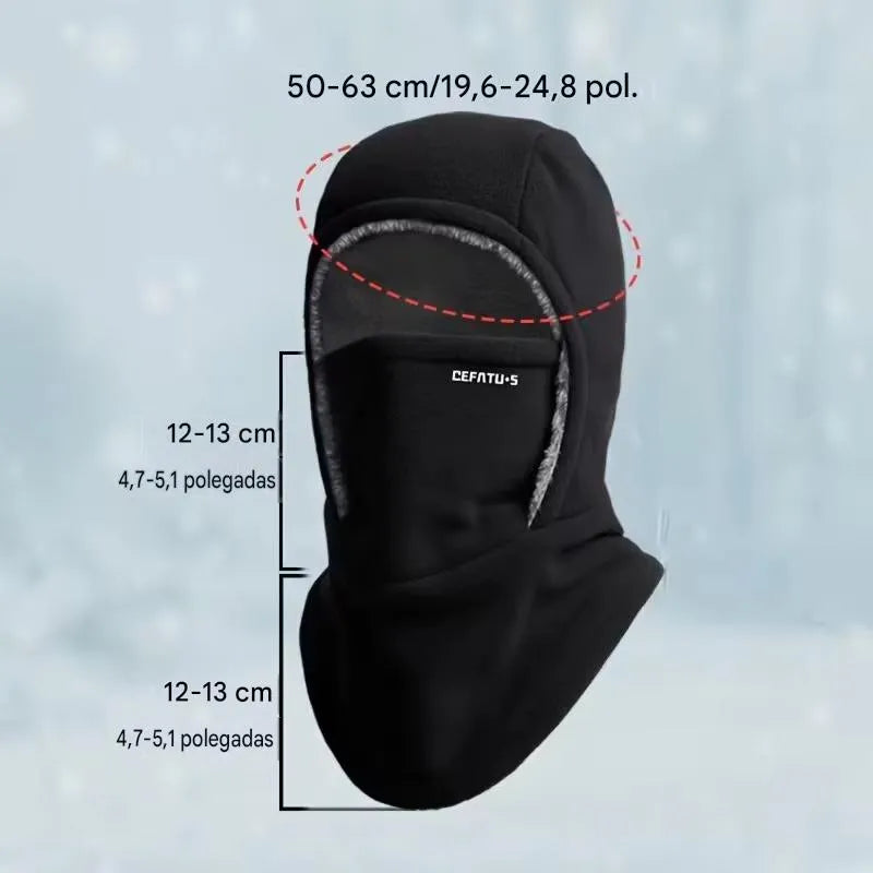 Balaclava Peluciada para Frio Intenso Unissex
