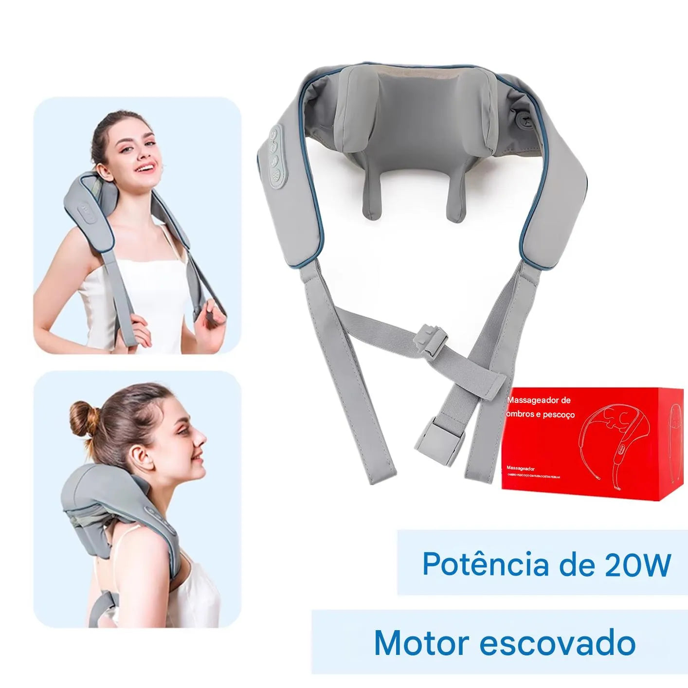 Massageador Cervical e Ombros Foreverlily