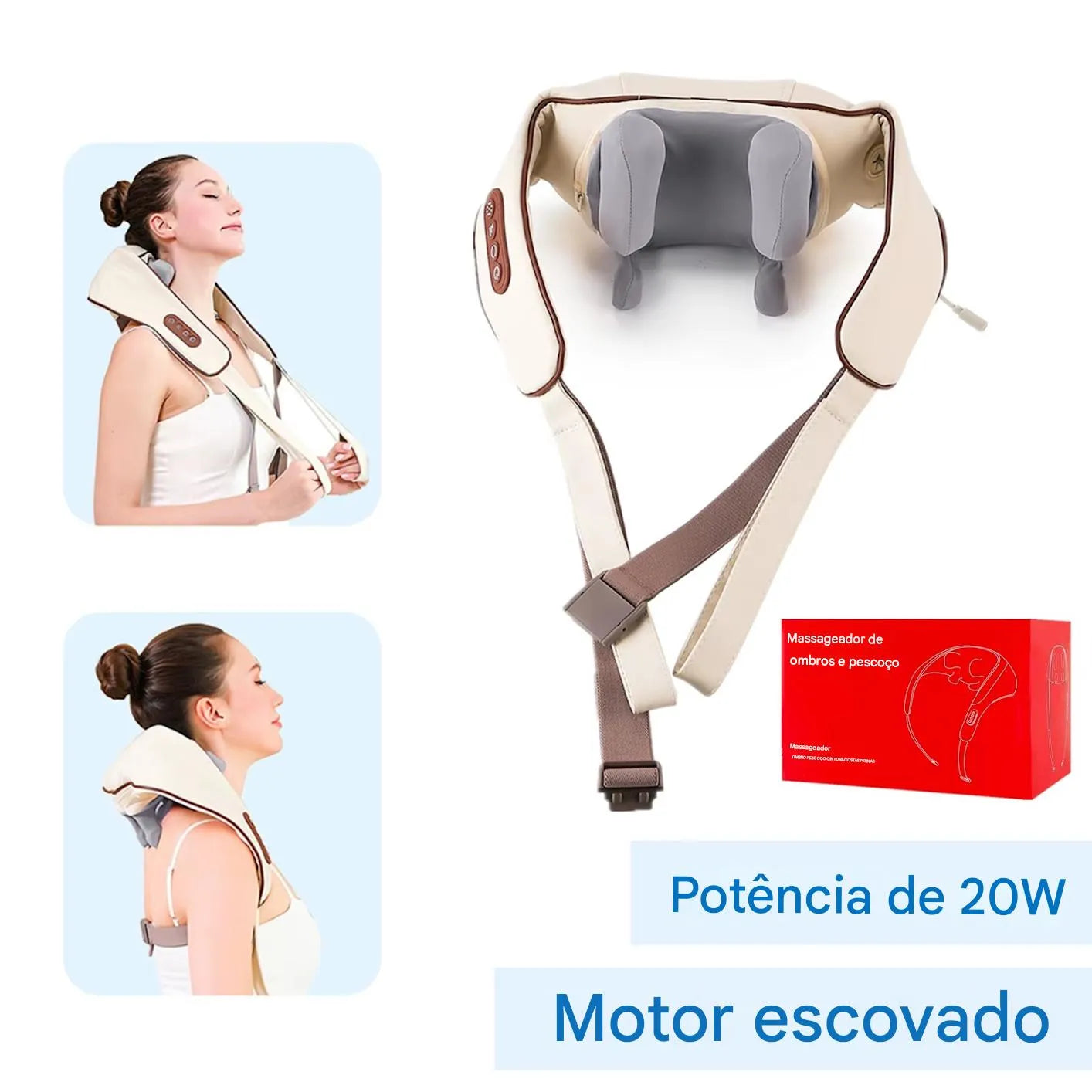 Massageador Cervical e Ombros Foreverlily