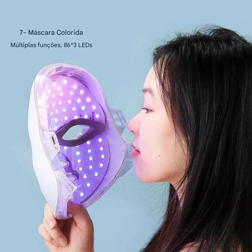 Máscara Facial de LED Ortoluxxe