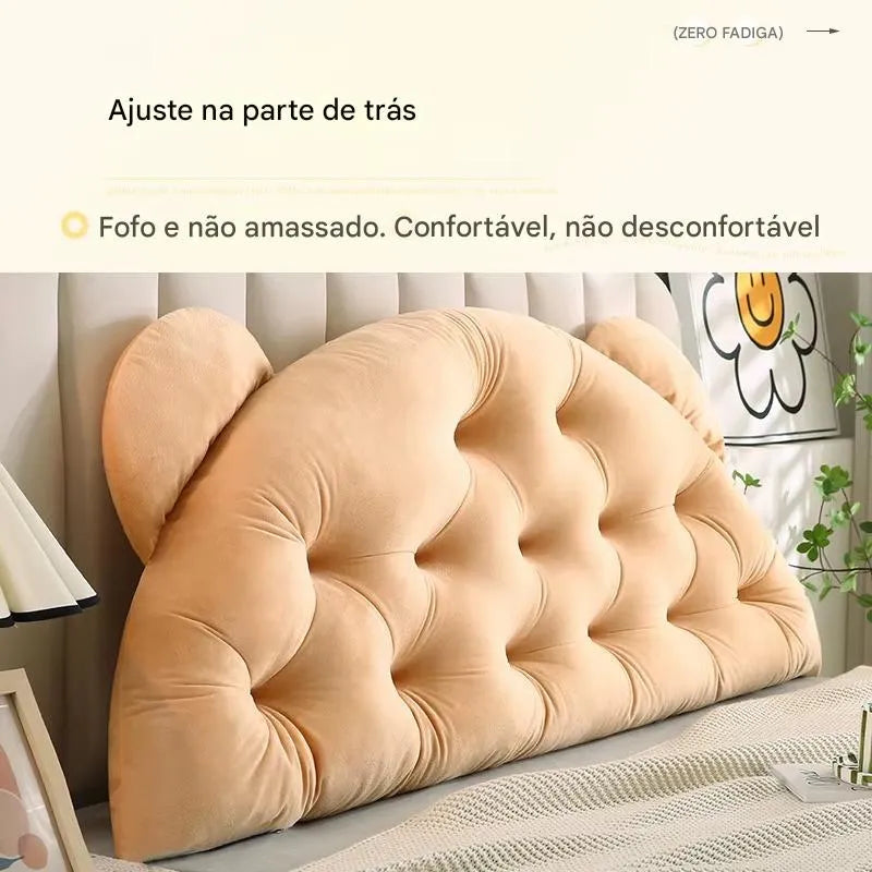 Almofada Triangular para Encosto em Cama King