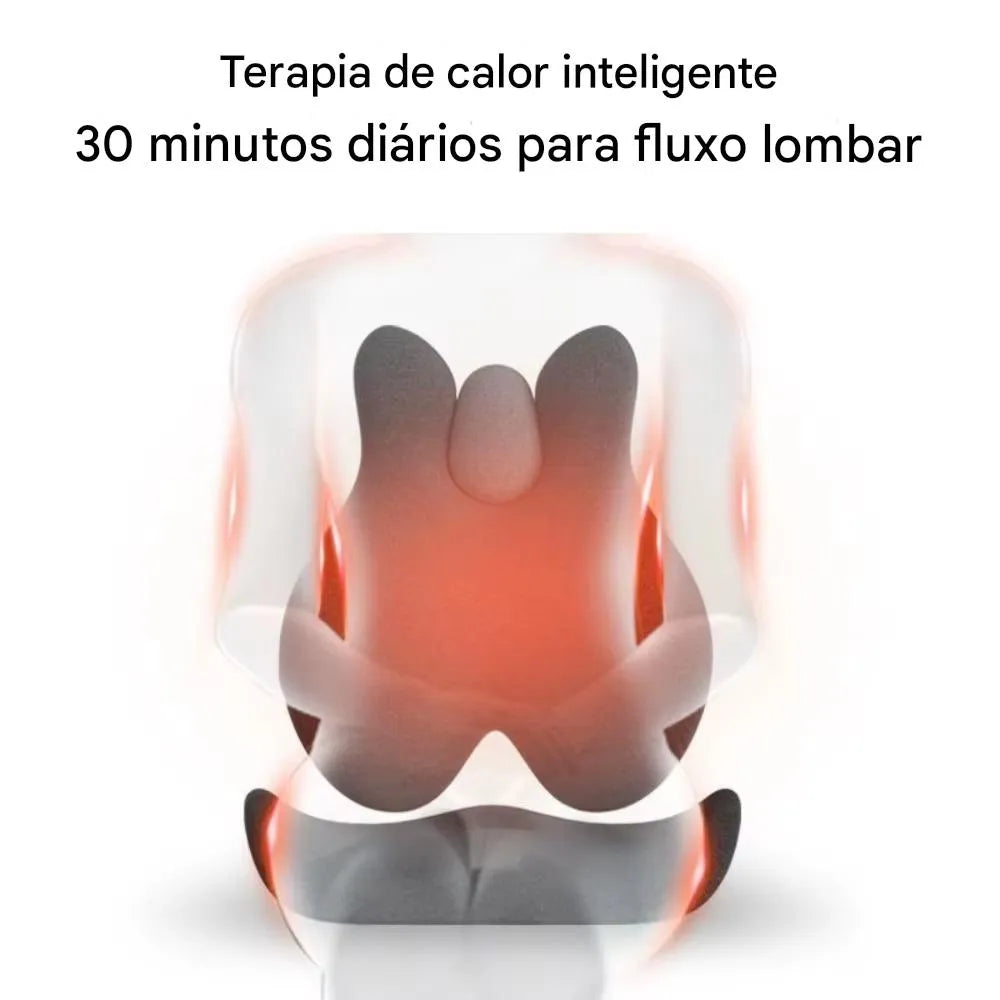 Almofada Lombar Elétrica com Vibração