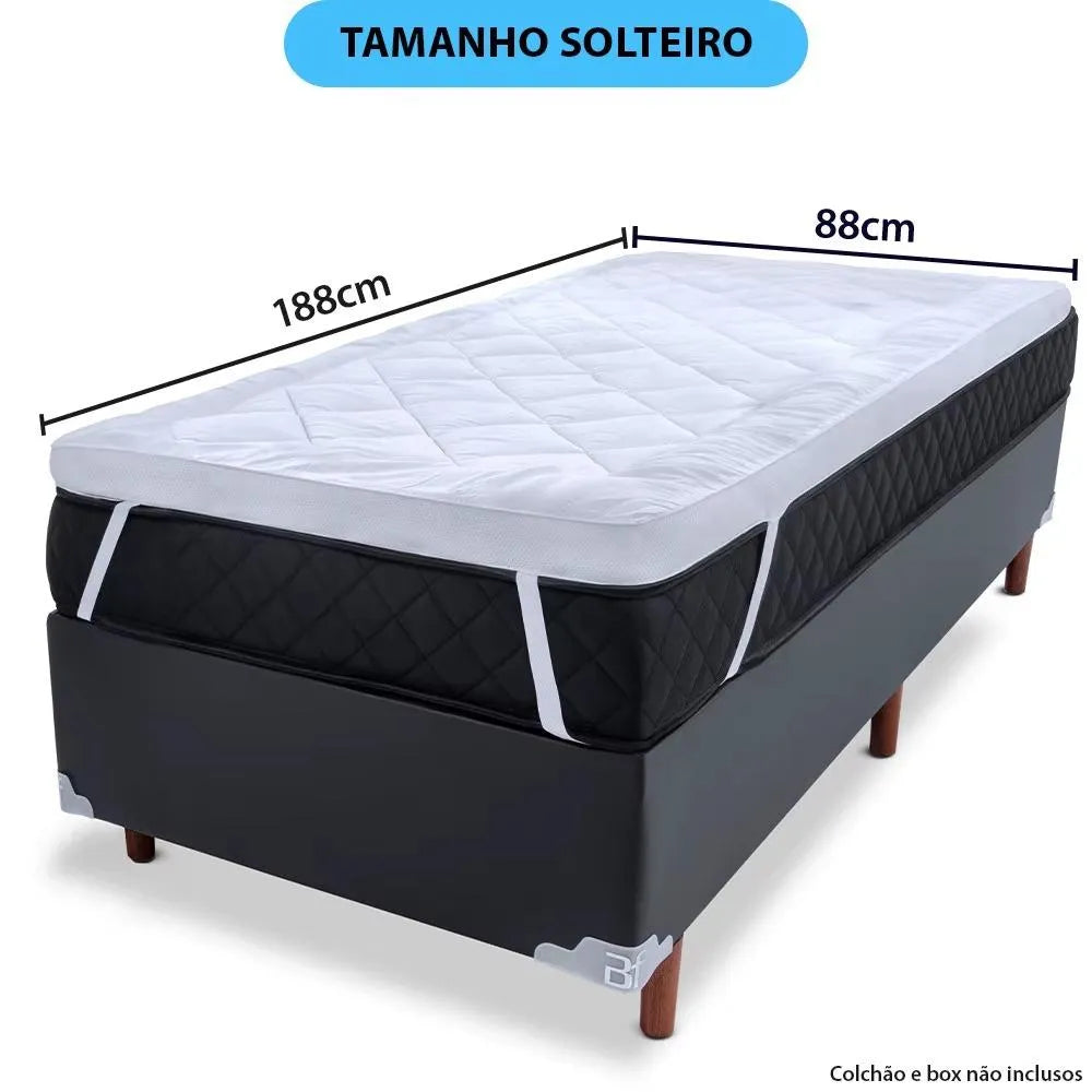 Pillow Top Solteiro Ultra Macio Ortoluxxe