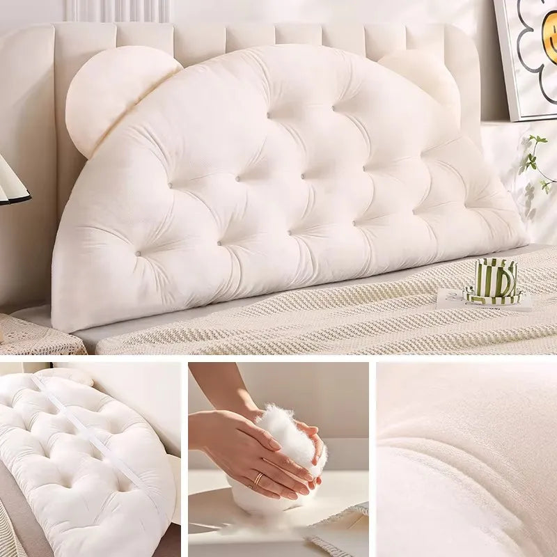 Almofada Triangular para Encosto em Cama King