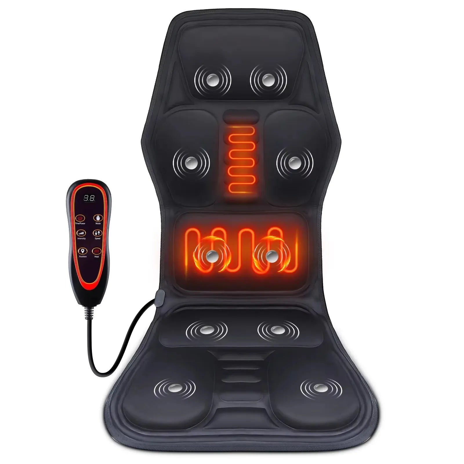 Capa Massageadora Elétrica com Aquecimento