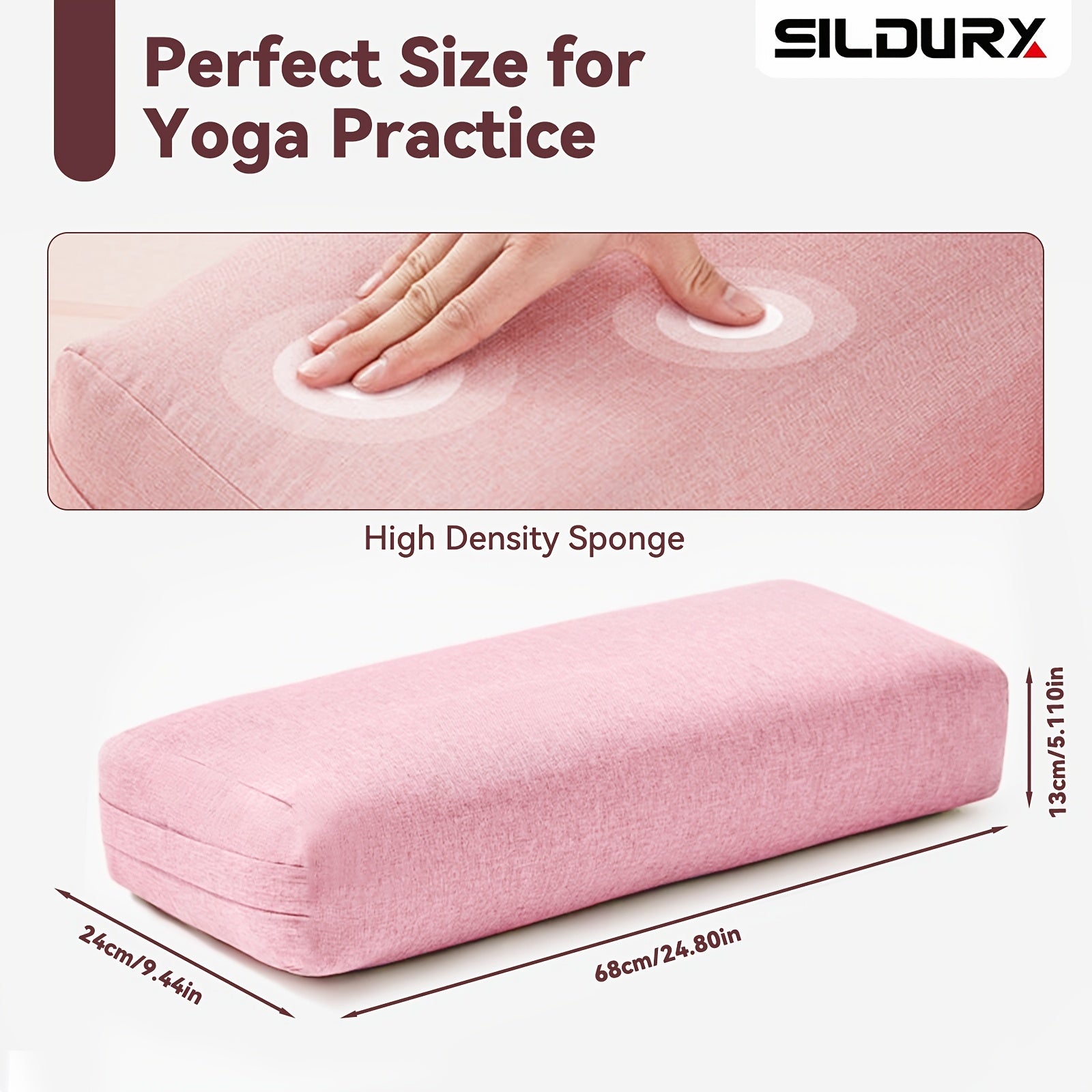Almofada de Yoga Encosto Travesseiro Ortoluxxe