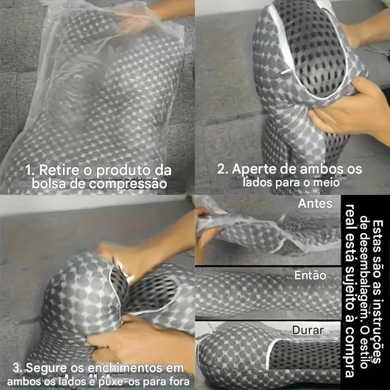 Travesseiro para Pescoço com Efeito Refrescante Ortoluxxe