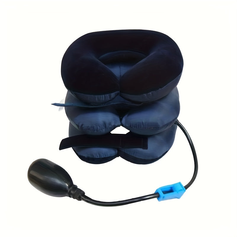 Almofada de Tração Cervical e Suporte Ajustável para Alinhamento do Pescoço e Coluna Ortoluxxe